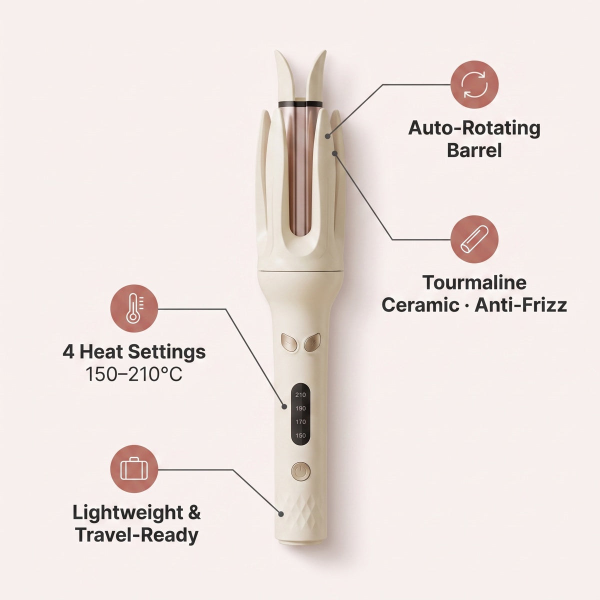Curlora™ Automatic Curler & Waver