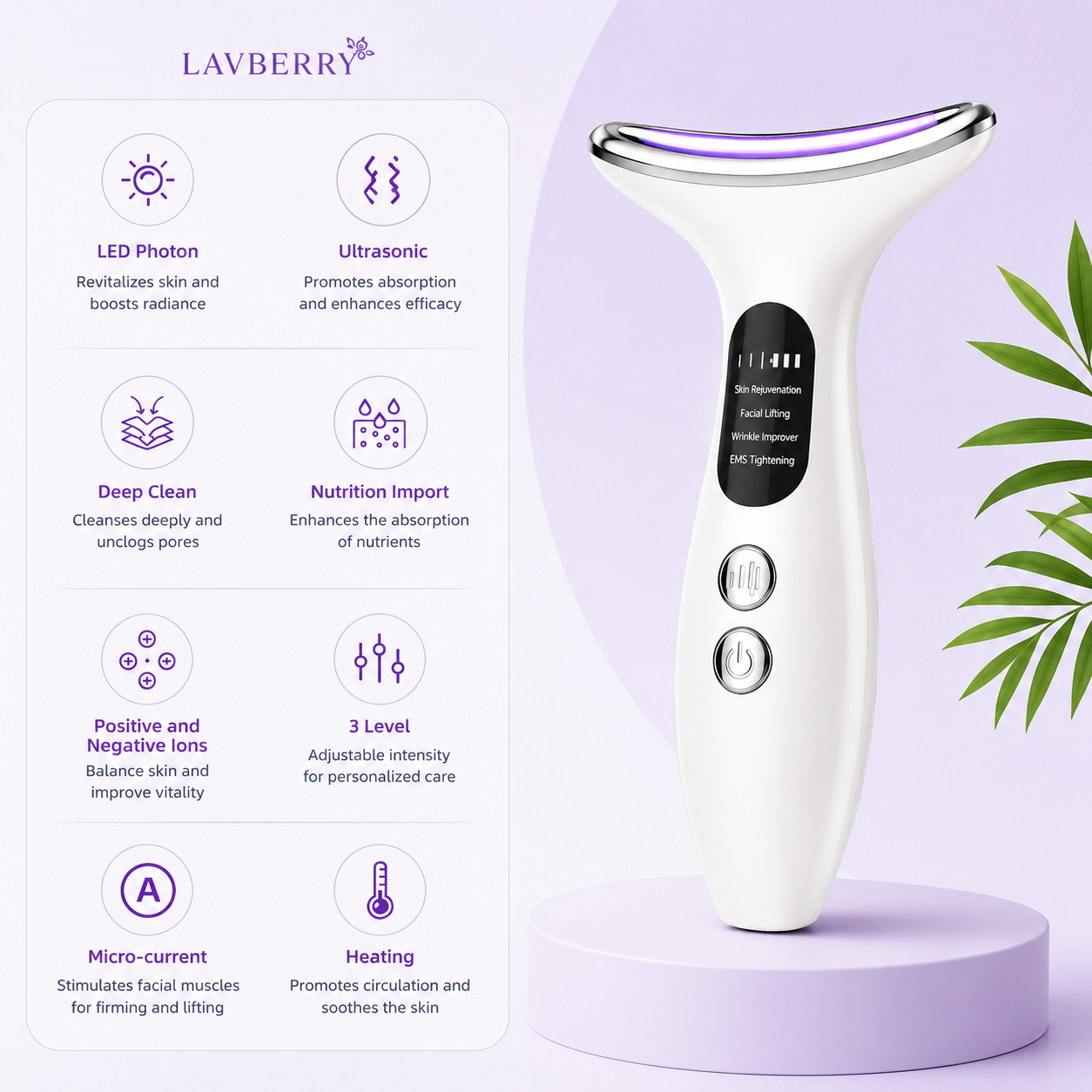SculptLift™ Pro – Face & Neck Rejuvenation Device