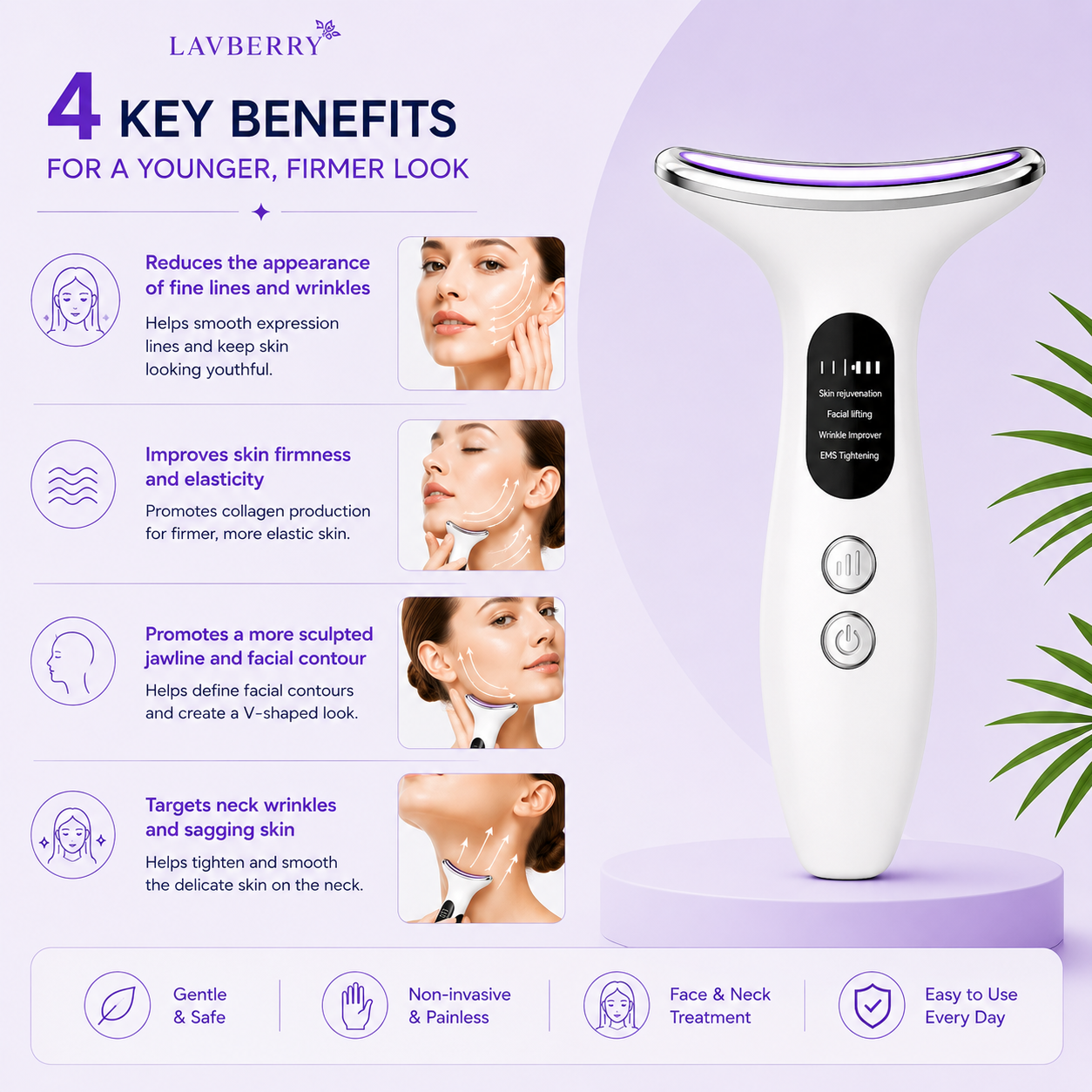 SculptLift™ Pro – Face & Neck Rejuvenation Device