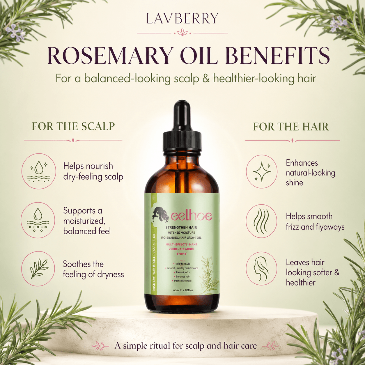 Rosemary Scalp & Hair Nourishing Oil