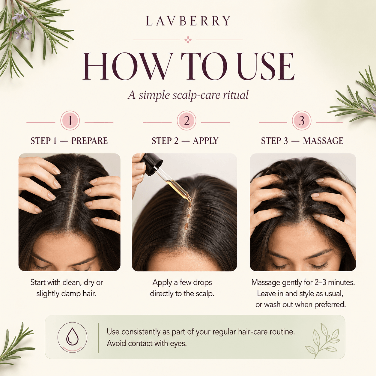 Rosemary Scalp & Hair Nourishing Oil
